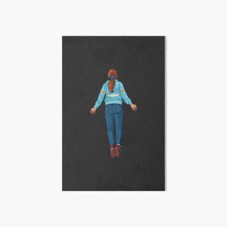 Stanger Things Max Floating Art Board Print