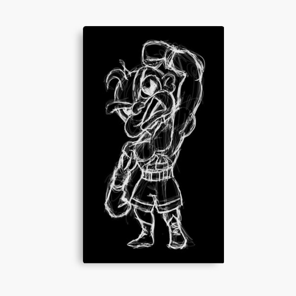 Champion Boxer Canvas Print