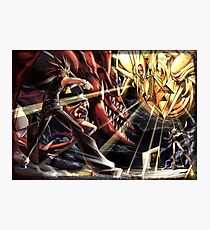 Yu Gi Oh ! Yugi Vs Marik Photographic Print