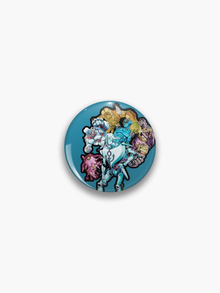 Star Platinum JOJO'S BIZARRE ADVENTURE (Part 4) metal badge