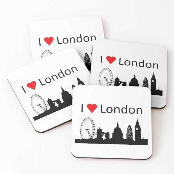 Item preview, I Love London designed and sold by fionahooperart.