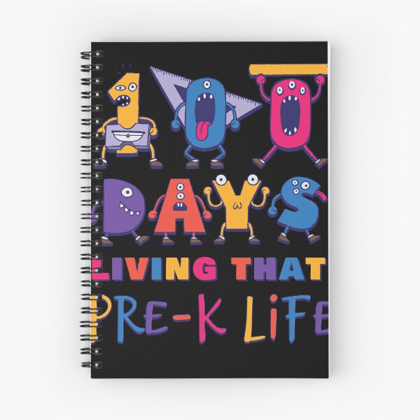 Item preview, Cute Monster 100 Days Living That Pre-K Life Kids designed and sold by Merchking1.