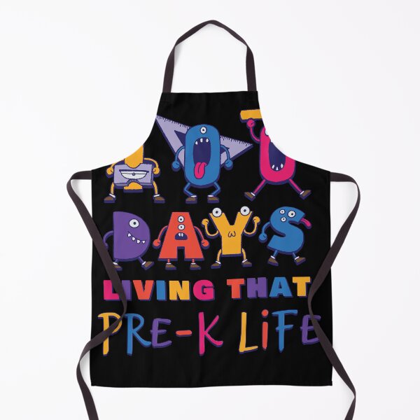 Item preview, Cute Monster 100 Days Living That Pre-K Life Kids designed and sold by Merchking1.