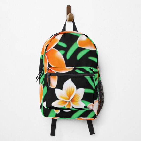Item preview, Vivid orange flowers with jade green leaves designed and sold by FGCART.