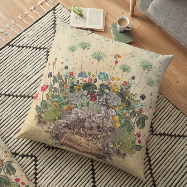 FANTASTIC BOTANICAL Floor Pillow