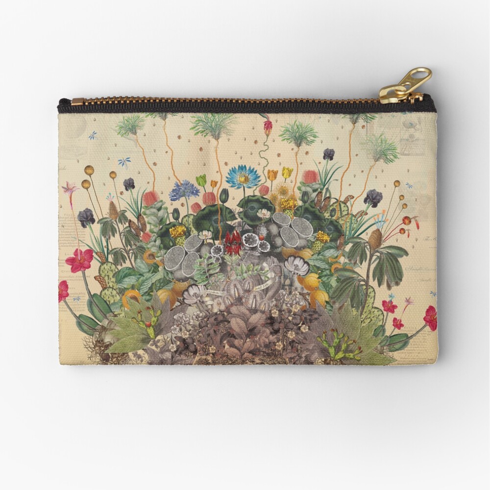 FANTASTIC BOTANICAL Zipper Pouch
