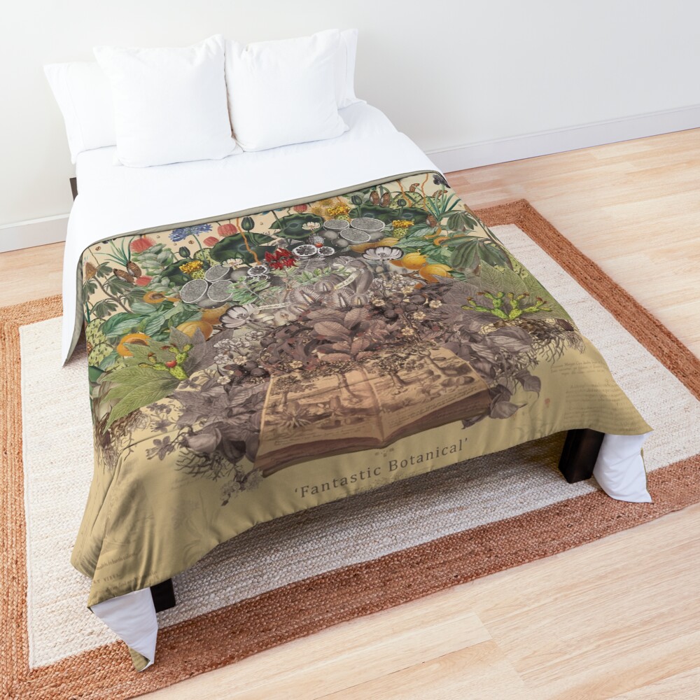 FANTASTIC BOTANICAL Comforter
