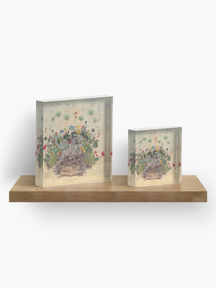 Alternate view of FANTASTIC BOTANICAL Acrylic Block