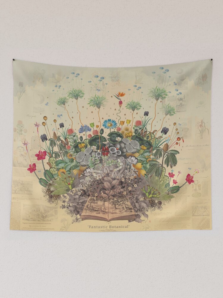 Tapestry, FANTASTIC BOTANICAL designed and sold by Paul Summerfield
