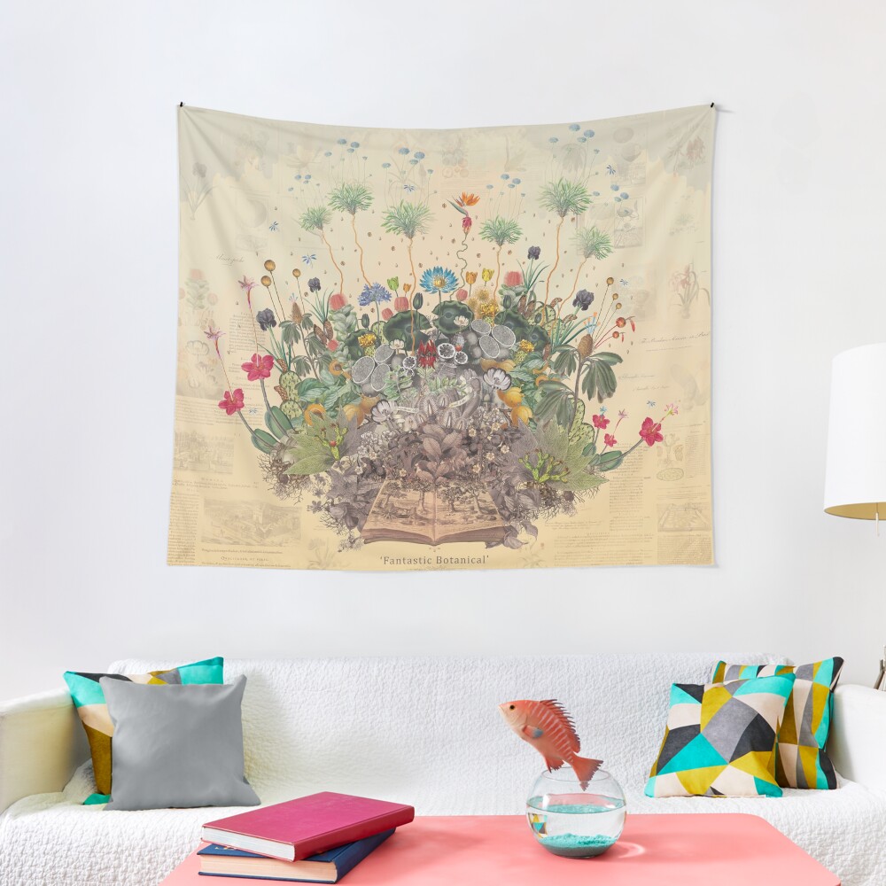 FANTASTIC BOTANICAL Tapestry