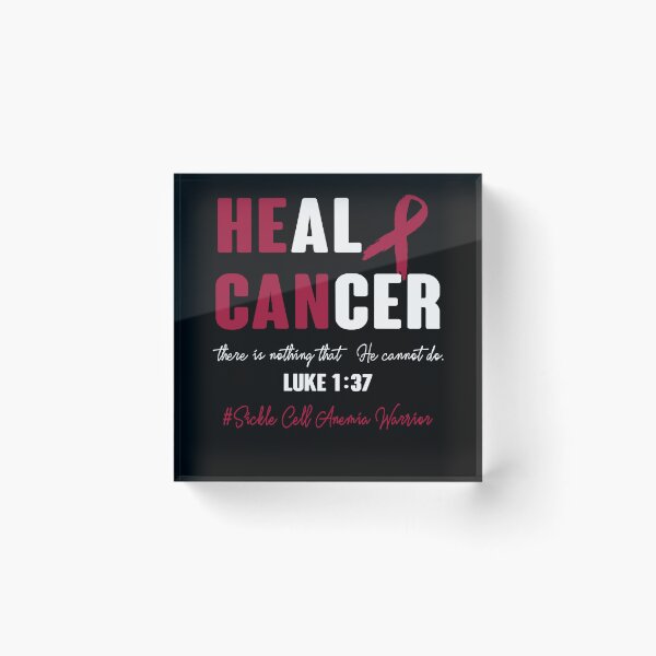Item preview, Sickle Cell Anemia Awareness - Heal Cancer - Support Sickle Cell Anemia Warrior Gifts designed and sold by ElizabethS809.