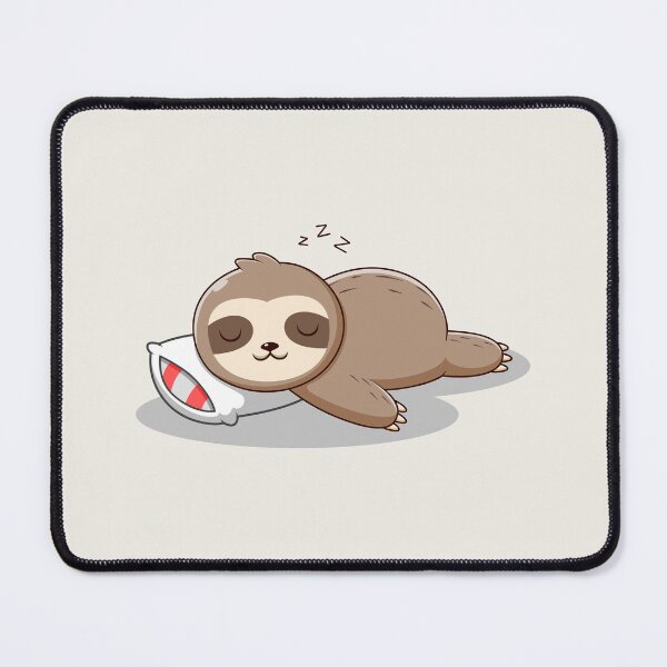 Item preview, Sloth Cartoon Sleeping designed and sold by Berryl09.