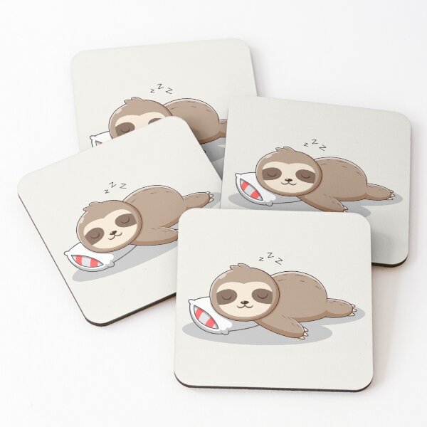 Item preview, Sloth Cartoon Sleeping designed and sold by Berryl09.