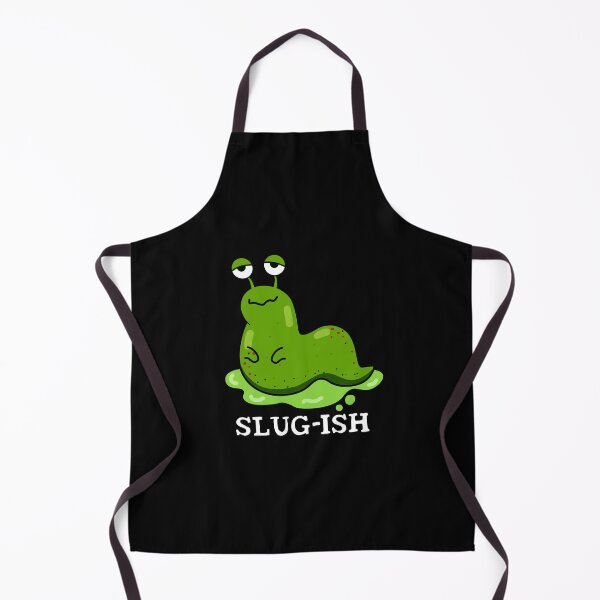 Item preview, Slug-ish Funny Sluggish Slug Puns (Dark BG) designed and sold by punnybone.