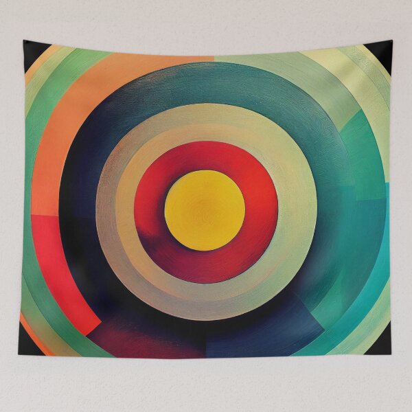 Item preview, Painted Concentric Circles designed and sold by Texterns.