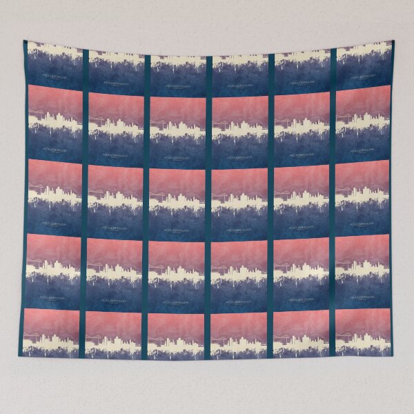 Item preview, Middlesbrough England skyline (7) designed and sold by Linkfrank199.