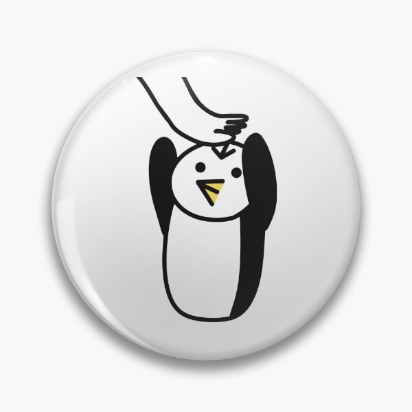Item preview, petting a baby penguin rony designed and sold by PenguinRony.