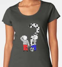 Cross words t-design Women's Premium T-Shirt