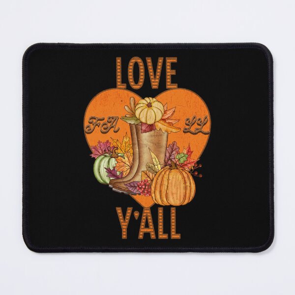 Item preview, Love Fall Y'all (Harvest Heart) designed and sold by SimplyMe-Plus.