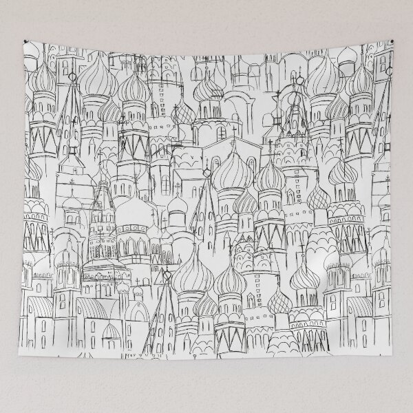 Item preview, Russian cathedral churchRussian cathedral church designed and sold by ColorandColor.
