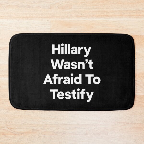 Item preview, Hillary Wasn't Afraid To Testify designed and sold by Big Twelve.