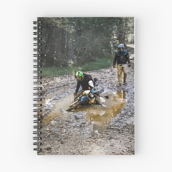 Item preview, Motorcycle in the Mud (Digital Artwork) designed and sold by TheAO-RB.