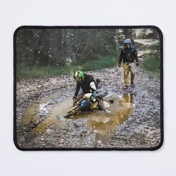 Item preview, Motorcycle in the Mud (Digital Artwork) designed and sold by TheAO-RB.