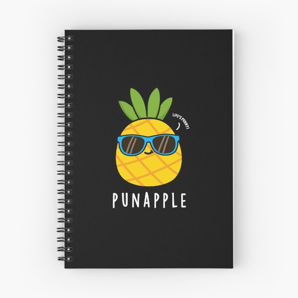Item preview, Pun-apple Funny Fruit Pineapple Puns (Dark BG) designed and sold by punnybone.