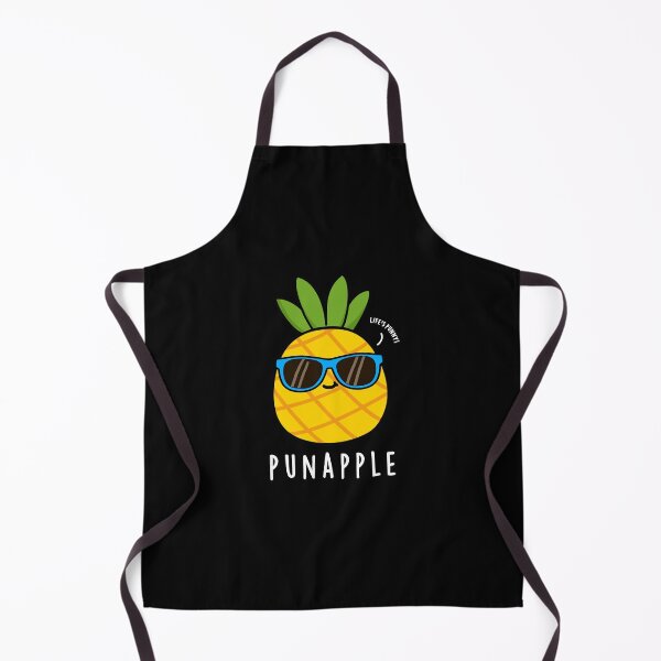 Item preview, Pun-apple Funny Fruit Pineapple Puns (Dark BG) designed and sold by punnybone.