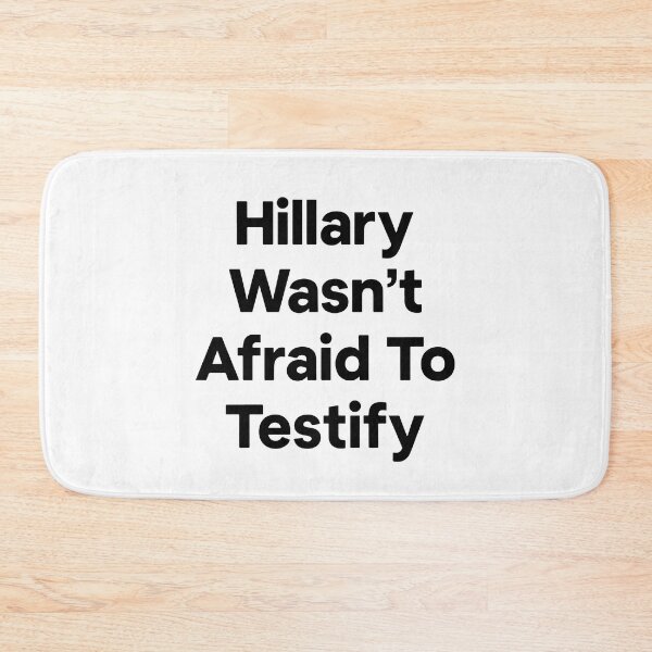 Item preview, Hillary Wasn't Afraid To Testify designed and sold by Big Twelve.