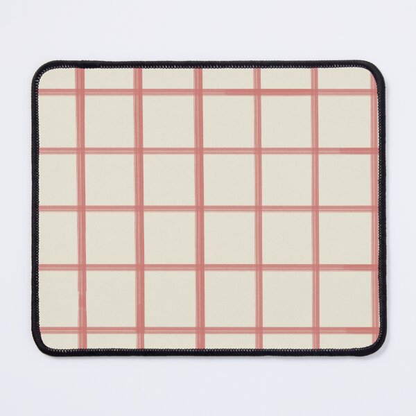 Item preview, Minimalist garden matching - Light red tartan designed and sold by TheMirwoForest.