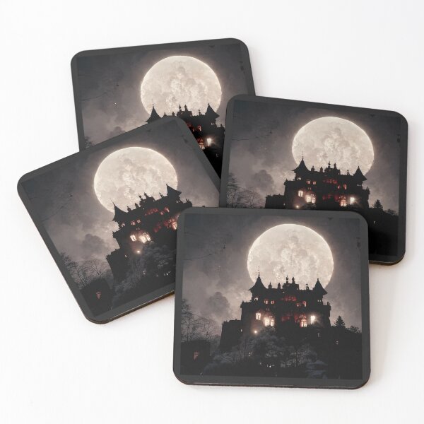 Item preview, Castillo de Drácula bajo la luna llena designed and sold by Kybruno's Creations.