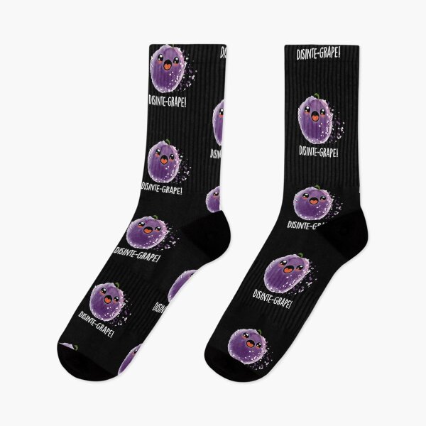 Item preview, Disinte-grape Funny Disintegrating Grape Puns (Dark BG) designed and sold by punnybone.