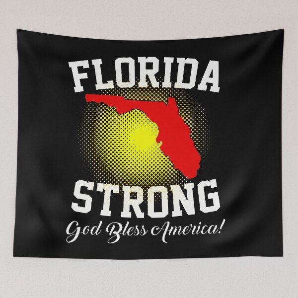 Item preview, Florida Strong -God Bless America!- designed and sold by wawaterrauchi.