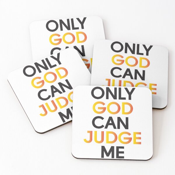 Item preview, Only god can judge me  designed and sold by Falcon  X.