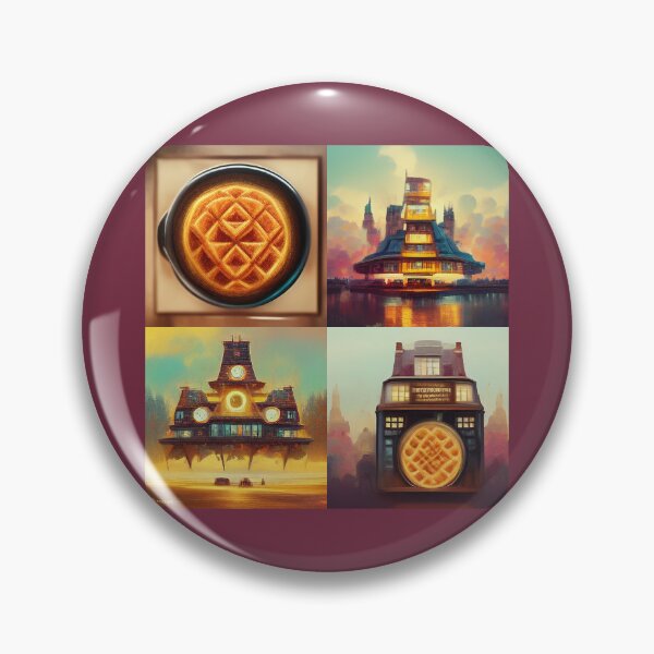 Item preview, Time Travelling Waffles designed and sold by Mama0ak.
