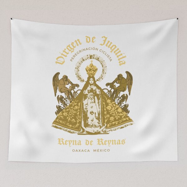 Item preview, Virgen de Juquila - Peregrinación ciclista - Blanco designed and sold by boltjesdesign.