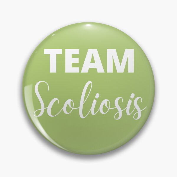 Item preview, Team Scoliosis Sticker designed and sold by hopescoliosis.