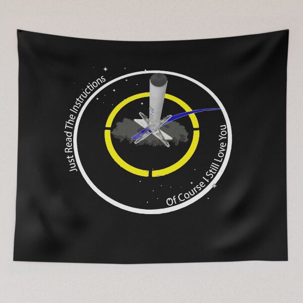 Item preview, Spacex Rocket Space Landing Pad Bullseye designed and sold by arrowroottees.