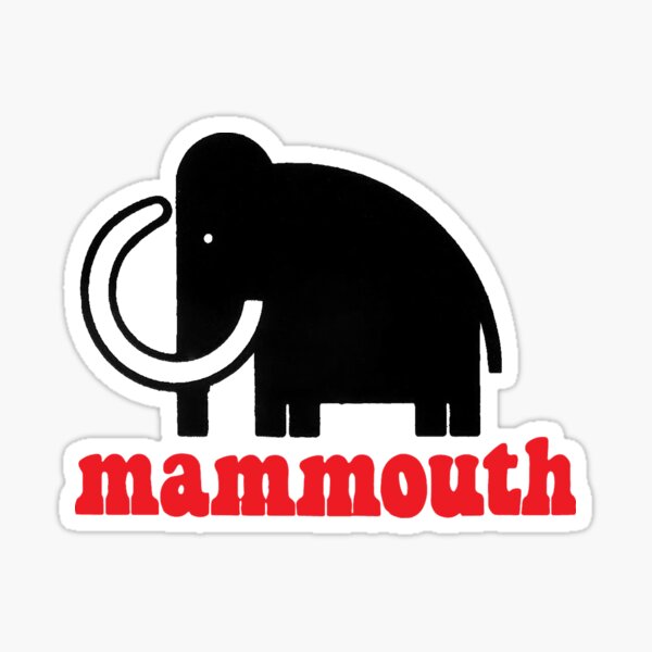 mammouth Sticker