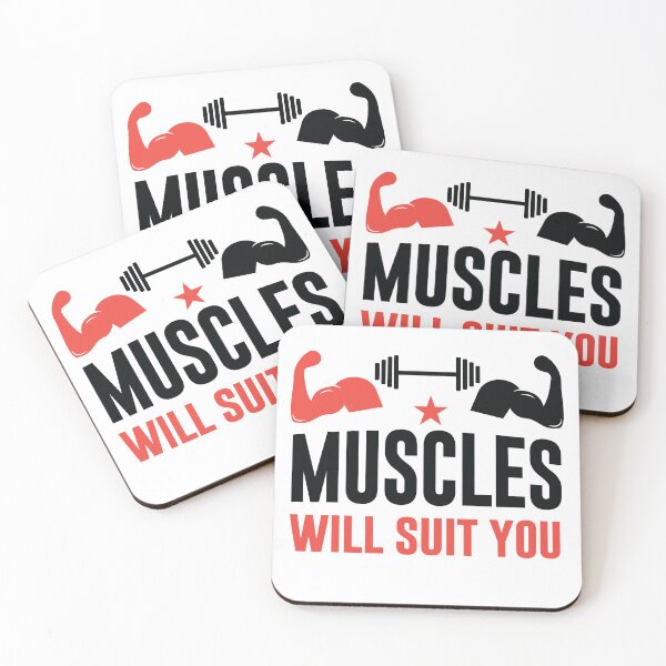 Item preview, Muscles Will Suit You designed and sold by FanityPrints.