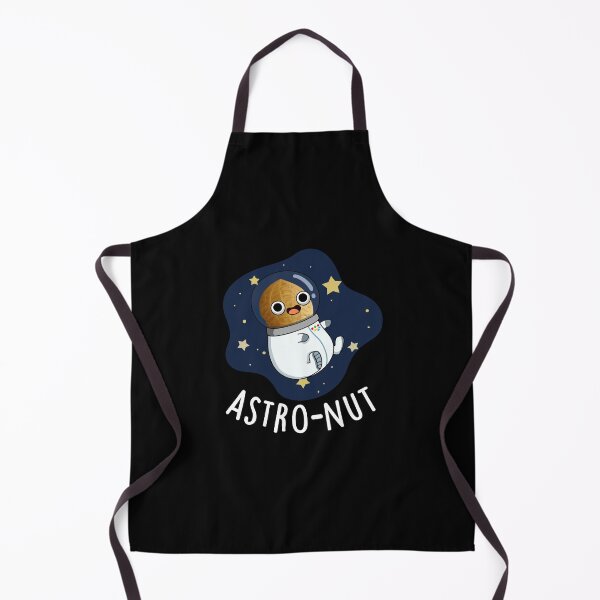 Item preview, Astro-nut Funny Nut Astronaut Puns (Dark BG) designed and sold by punnybone.