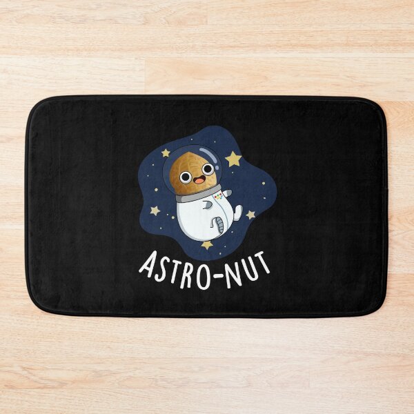 Item preview, Astro-nut Funny Nut Astronaut Puns (Dark BG) designed and sold by punnybone.