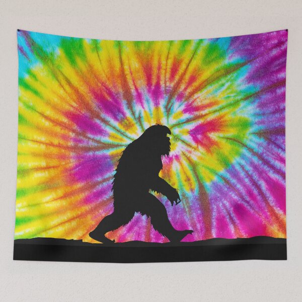 Item preview, Bigfoot is Real - tie dye, tee shirts stickers pillows and more designed and sold by FlippinTurtles.