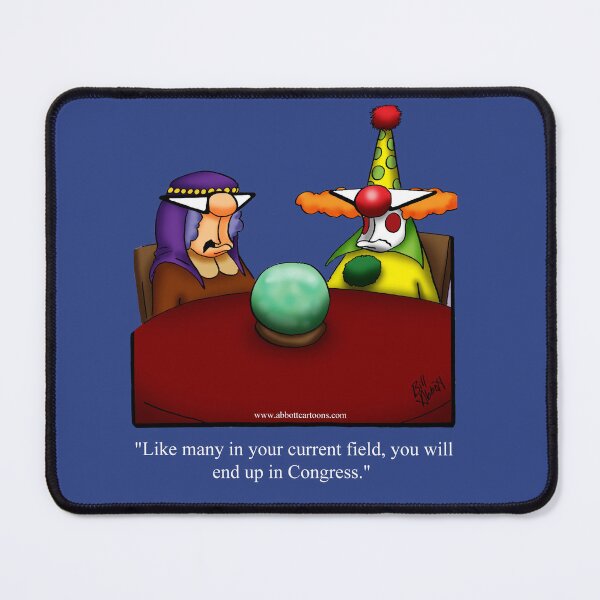 Item preview, Funny Spectickles Clown Politician Humor Cartoon designed and sold by abbottoons.