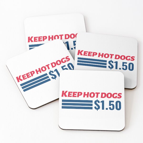 Item preview, Keep Hot Dogs $1.50 designed and sold by reallyrealnow.