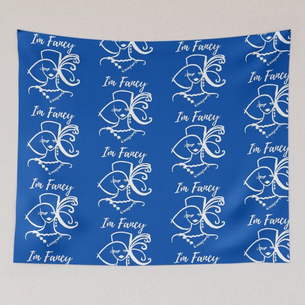 Item preview, Blue and White Hat Diva designed and sold by The Cindy Williams Collection.