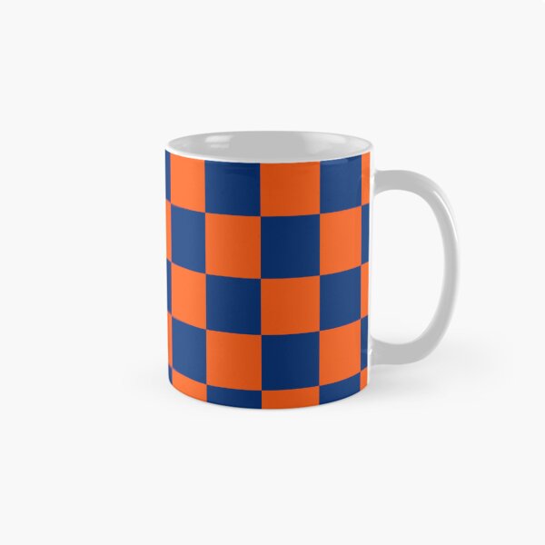 Item preview, NYM Orange and Blue Checkerboard  designed and sold by Sleepygirl2010.