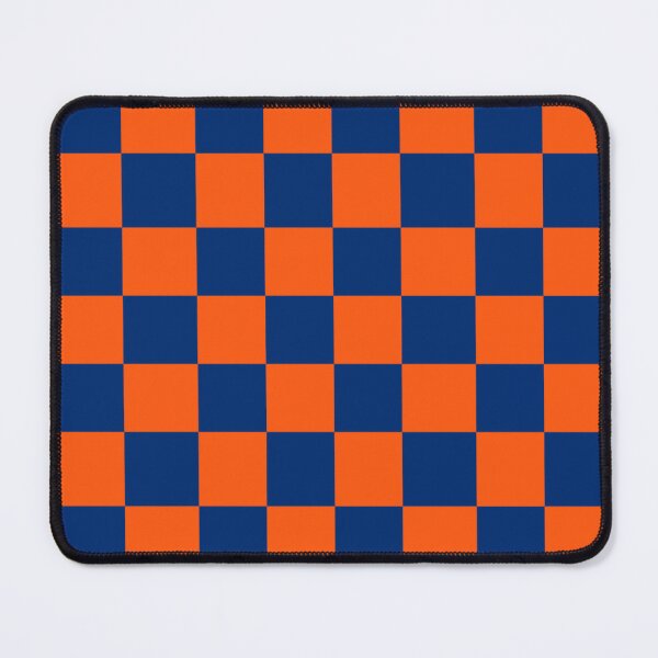 Item preview, NYM Orange and Blue Checkerboard  designed and sold by Sleepygirl2010.