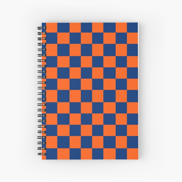 Item preview, NYM Orange and Blue Checkerboard  designed and sold by Sleepygirl2010.